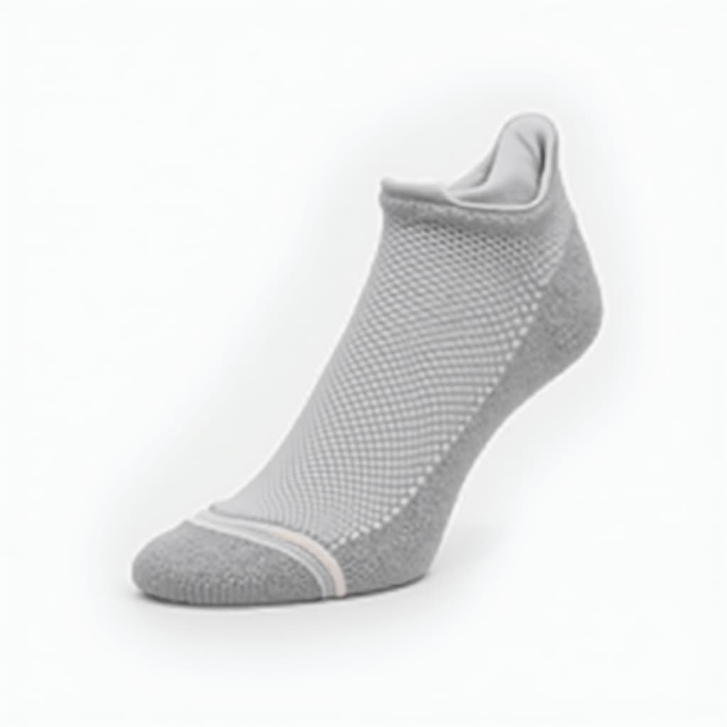 AirCushion Ankle Sock — Heather Grey — view 3